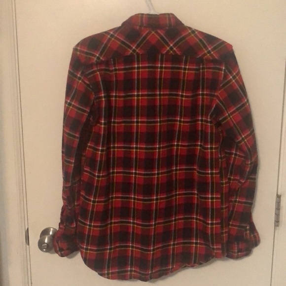 Filson vintage flannel work shirt men’s small - Picture 2 of 3